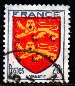 04343 França 605 Brasão Armas U (a)
