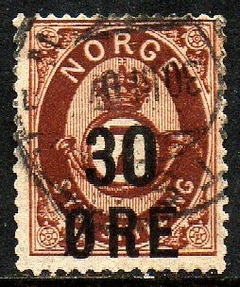 04524 Noruega 59 Numeral U