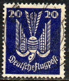 04535 Alemanha Reich Aéreo 22 Águia Estilizada U (a)