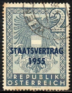 04539 Áustria 850 Brasão Independência U