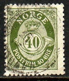 04550 Noruega 81 Numeral U
