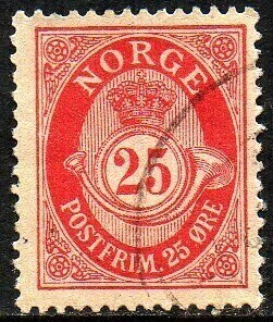 04550 Noruega 95 Numeral U