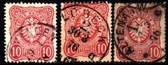 04568 Alemanha Reich 33 Aguia Variedade de cor U