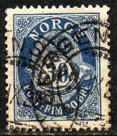 04572 Noruega 95A Numeral U