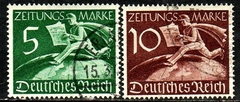 04619 Alemanha Reich Jornais 1/2 U