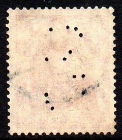 04640 Alemanha Reich 86 Perfim deutschen firmenlochungen U