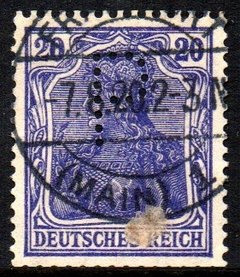 04647 Alemanha Reich 87 Perfim deutschen firmenlochungen U (a) - comprar online