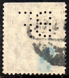 04647 Alemanha Reich 87 Perfim deutschen firmenlochungen U