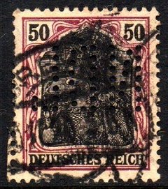 04652 Alemanha Reich 91 Perfim deutschen firmenlochungen U - comprar online