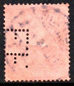 04653 Alemanha Reich 93 Perfim deutschen firmenlochungen U (a)