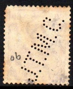 04662 Alemanha Reich 92 Perfim deutschen firmenlochungen U (a)