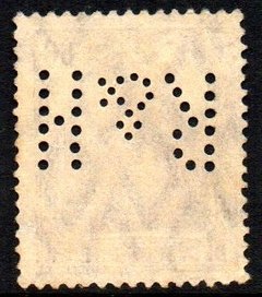 04662 Alemanha Reich 92 Perfim deutschen firmenlochungen U