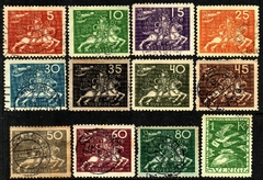 04849 Suécia 178/80 + 182/90 UPU União Postal Universal U