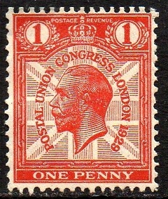 04950 Inglaterra 180b UPU Filigrana Reverse U