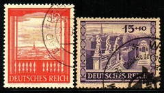 05087 Alemanha Reich 728/29 Feira de Viena U (a)