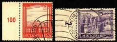 05087 Alemanha Reich 728/29 Feira de Viena U (b)