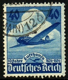 05088 Alemanha Reich Aéreo 54 Avião U (a)