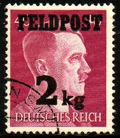 05127 Alemanha Reich Franquia Militar 4 Hitler U (a)