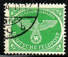05130 Alemanha Reich Franquia Militar 3 Águia U