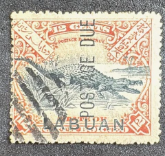 Labuan 1901 - Taxa - 12c - US$142.00