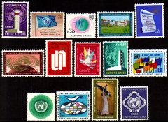 05496 Nações Unidas 1/14 Emblemas Diversos NNN