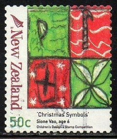 05507 Nova Zelândia 2364 Símbolos Natalinos U (d)