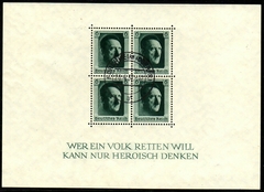 05720 Alemanha Reich Bloco 8 Hitler U (a)
