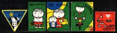 05760 Japão 3262 + 3266/67 + 3270 Carta Escrita U
