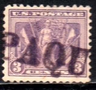 05770 Estados Unidos 224 Carimbo Paquebot U