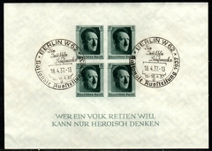 05859 Alemanha Reich Bloco 9 Hitler U (c)
