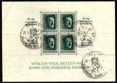 05940 Alemanha Reich Bloco 11 Hitler U (a)