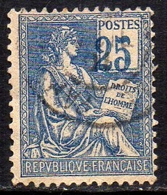 05985 França 114a Mouchon Variedade Valor Deslocado U