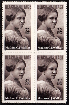 06158 Estados Unidos 2678 Madame Walker Cosméticos Quadra NNN