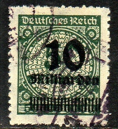 06169 Alemanha Reich michel 336B Numeral U