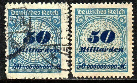 06228 Alemanha Reich michel 330B Numeral U