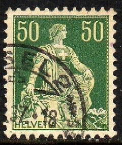 06355 Suiça 124a Helvetia U (a)
