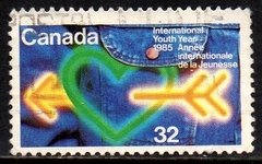 06444 Canada 904 Ano da Juventude Coração U (b)