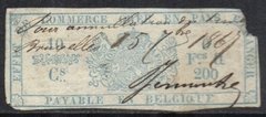 06569 Bélgica Effet de Commerce Gree en Pays Etranger Payable en Belgique
