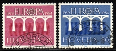 06590 Suiça 1199/1200 Tema Europa Ponte U