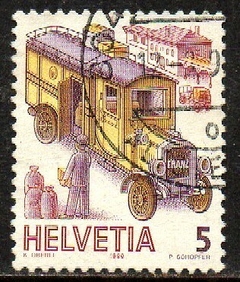06592 Suiça 1250 Furgão Postal U (a)