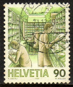 06603 Suiça 1255a Vagão Postal U (b)