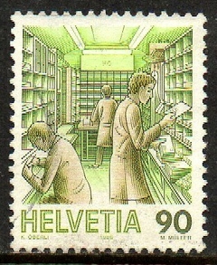 06603 Suiça 1255a Vagão Postal U (a)