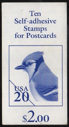 06656 Estados Unidos Carnet C 2354 Pássaros NNN