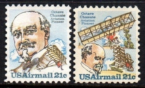 06662 Estados Unidos Aéreos 87/88 Octave Chanute N