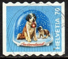 06672 Suiça 1686 Lembranças Cachorro U (b)
