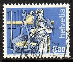 06682 Suiça 1434a Produção de Queijo U