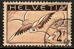 06719 Suiça Aéreos 15 Carta Alada U