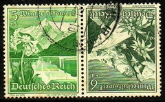 06814 Alemanha Reich K 33 Paisagens e Flores U