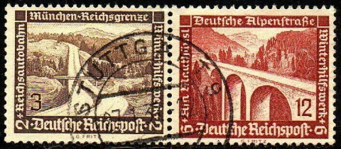 06842 Alemanha Reich W 115 Pontes e Viadutos U (a)