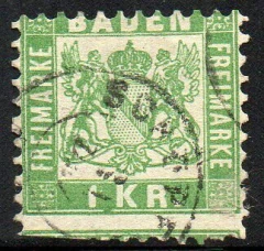 06902 Alemanha Baden 23 Brasão U